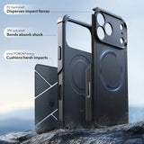 Husa de protectie ESR Cyber Halolock compatibil cu iPhone 17 Pro / iPhone 18 Pro, Negru