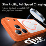Husa de protectie ESR Classic Hybrid HaloLock compatibil cu iPhone 18 Pro, Portocaliu