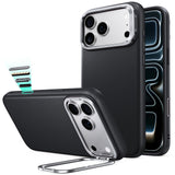 Husa de protectie ESR Atelier Magnetic Kickstand compatibil cu iPhone 17 Pro / iPhone 18 Pro, Negru