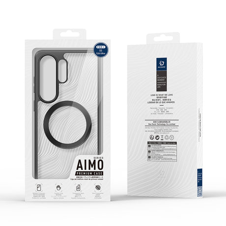 Husa de protectie Dux Ducis Aimo MagSafe compatibil cu Samsung Galaxy S26 Ultra, Negru