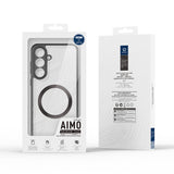 Husa de protectie Dux Ducis Aimo MagSafe compatibil cu Samsung Galaxy S25 FE, Negru