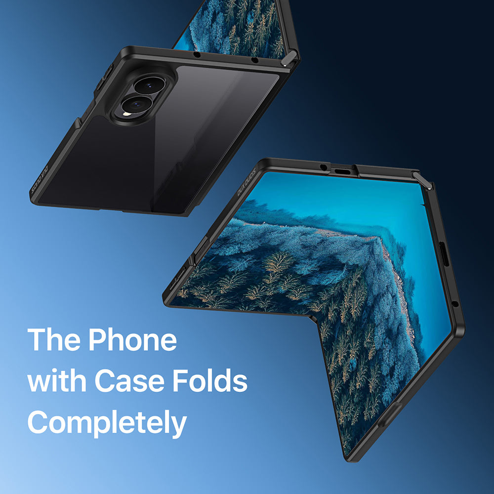 Husa de protectie Dux Ducis Aimo compatibil cu Samsung Galaxy Z Fold8, Negru