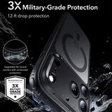 Husa de protectie ESR Classic Hybrid compatibil cu iPhone 17 Pro Max / iPhone 18 Pro Max, Negru