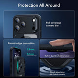 Husa de protectie ESR Classic Hybrid compatibil cu iPhone 17 Pro Max / iPhone 18 Pro Max, Negru Transparent