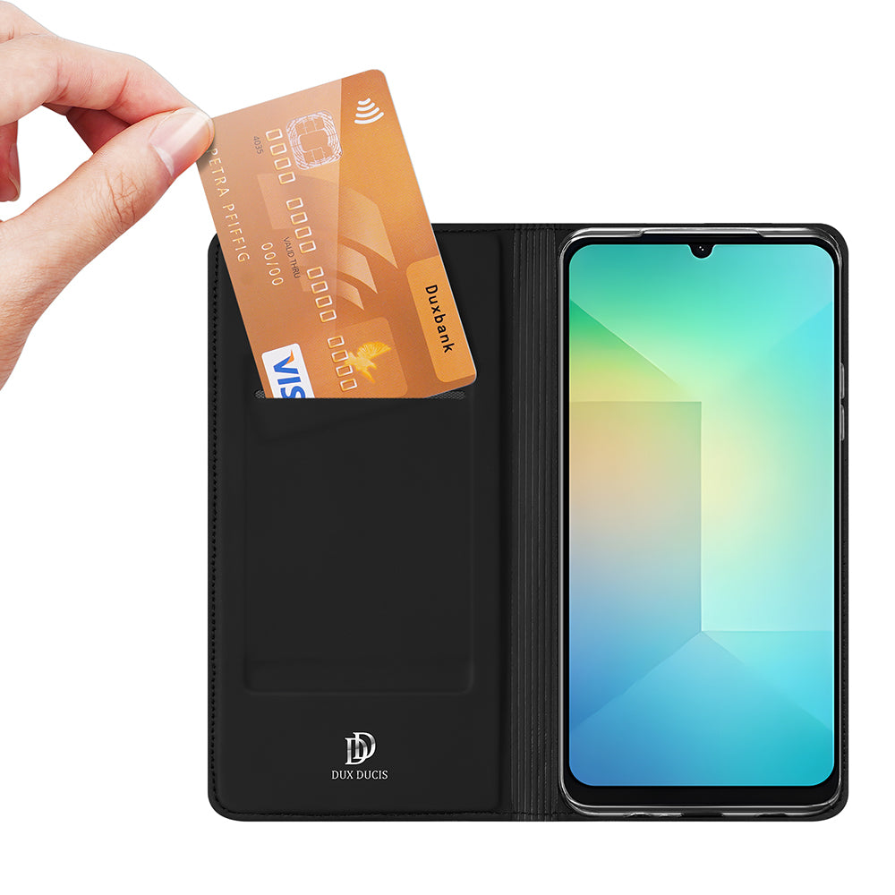 Husa de protectie Dux Ducis Skin Pro compatibil cu Samsung Galaxy A08 / Samsung Galaxy A07 4G / Samsung Galaxy A07 5G, Negru