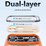 Husa de protectie ESR Classic Hybrid compatibil cu iPhone 17 Pro / iPhone 18 Pro, Portocaliu