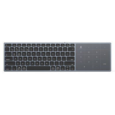 Tastatura Dux Ducis (LK Series), Wireless Bluetooth 5.0, Negru