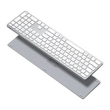 Tastatura Dux Ducis (LK Series), Wireless Bluetooth 5.0, Alb