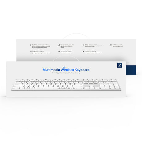 Tastatura Dux Ducis (LK Series), Wireless Bluetooth 5.0, Negru