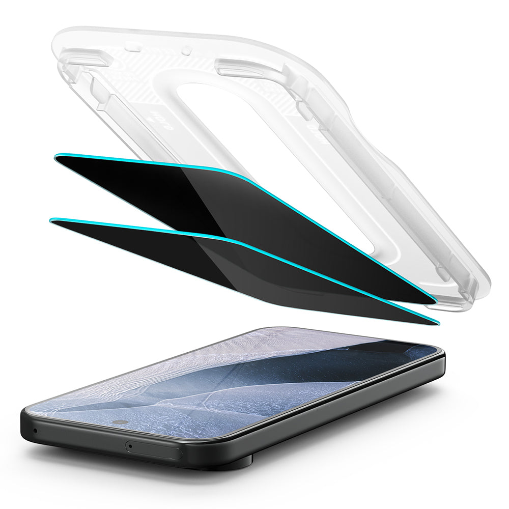 Folie de protectie Spigen Glas.tR EZ-FIT Pro compatibil cu Google Pixel 11 Pro / 10 Pro / 9 Pro, Privacy