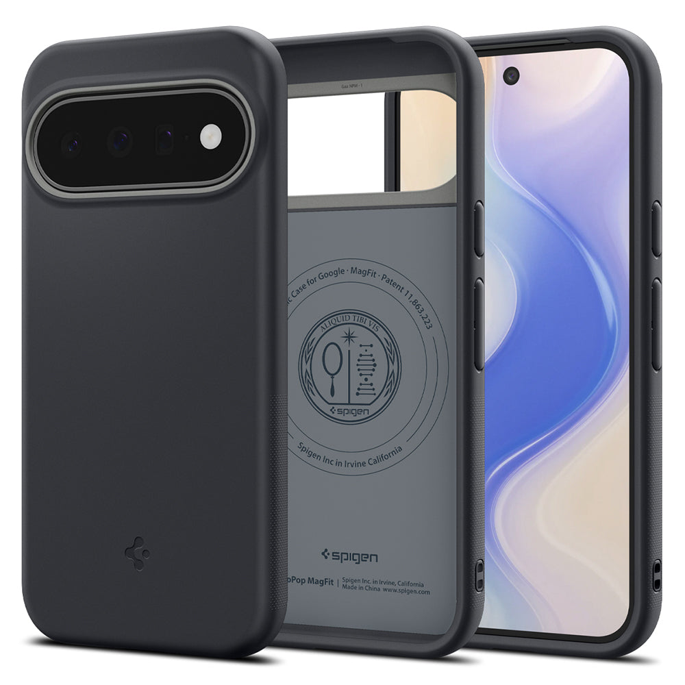 Husa de protectie Spigen Caseology Nano Pop compatibil cu Google Pixel 11, Negru