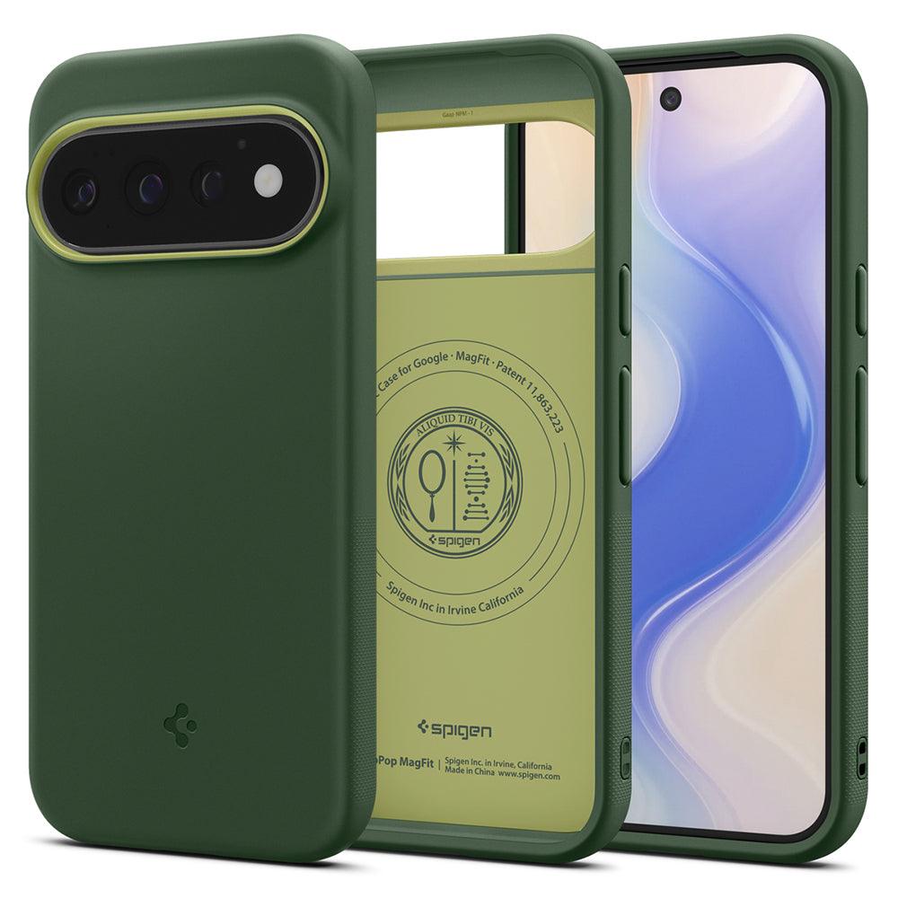 Husa de protectie Spigen Caseology Nano Pop compatibil cu Google Pixel 11 Pro, Verde