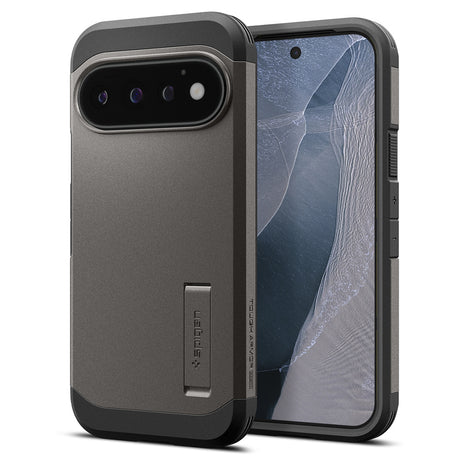 Husa de protectie Spigen Tough Armor compatibil cu Google Pixel 11 Pro, Gri