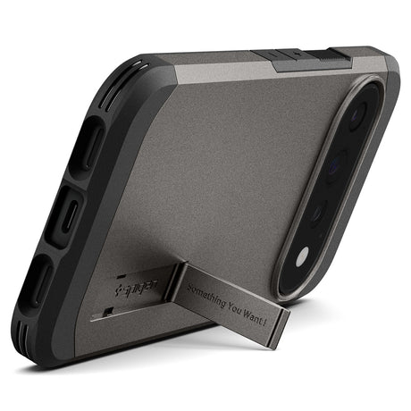 Husa de protectie Spigen Tough Armor compatibil cu Google Pixel 11 Pro, Gri