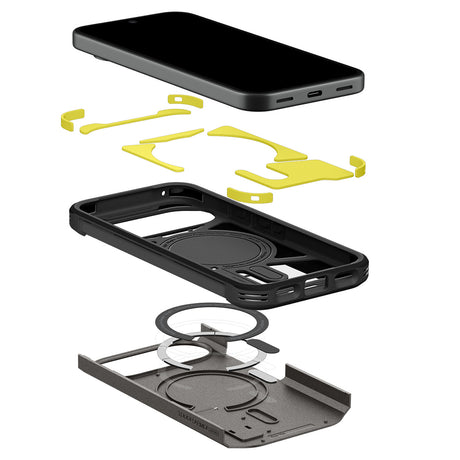 Husa de protectie Spigen Tough Armor compatibil cu Google Pixel 11, Gri