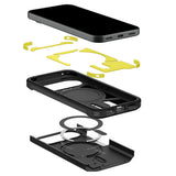 Husa de protectie Spigen Tough Armor compatibil cu Google Pixel 11, Negru
