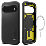 Husa de protectie Spigen Tough Armor compatibil cu Google Pixel 11, Negru
