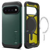 Husa de protectie Spigen Tough Armor compatibil cu Google Pixel 11 Pro XL, Verde