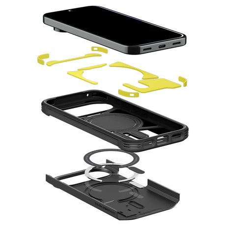 Husa de protectie Spigen Tough Armor compatibil cu Google Pixel 11 Pro XL, Negru