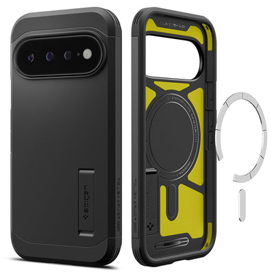 Husa de protectie Spigen Tough Armor compatibil cu Google Pixel 11 Pro XL, Negru