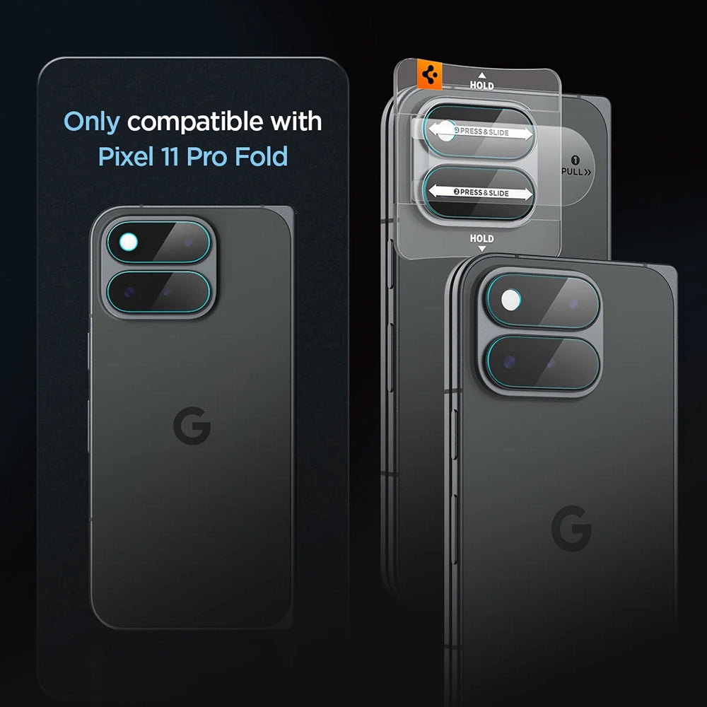 Folie de protectie Spigen compatibil cu Google Pixel 11 Pro Fold, Transparent