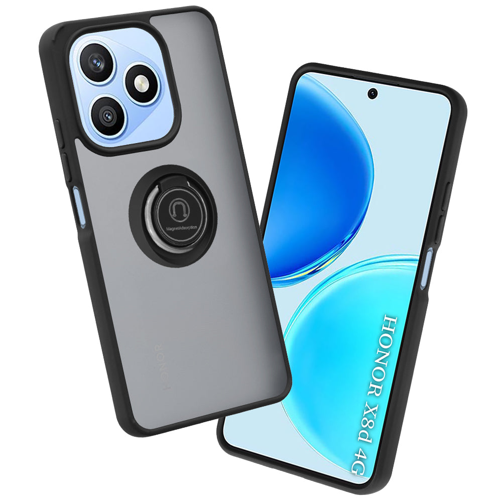 Husa de protectie Techsuit Glinth compatibil cu Honor X8d, Negru