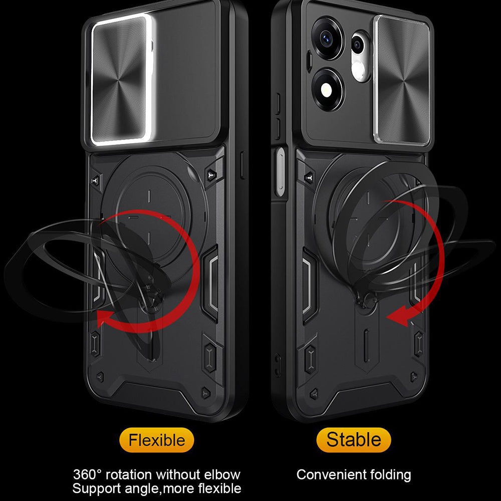 Husa de protectie Techsuit CamGuard Pro compatibil cu Honor 600 Smart, Mov