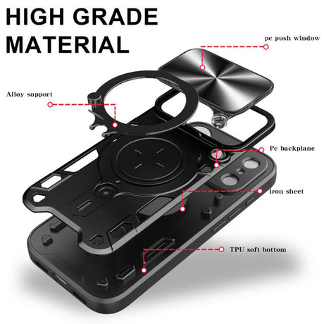 Husa de protectie Techsuit CamGuard Pro compatibil cu iPhone 18 Pro Max / iPhone 17 Pro Max, Mov