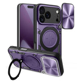 Husa de protectie Techsuit CamGuard Pro compatibil cu iPhone 17 Pro / iPhone 18 Pro, Mov
