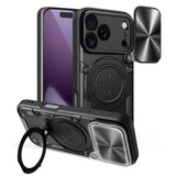 Husa de protectie Techsuit CamGuard Pro compatibil cu iPhone 17 Pro / iPhone 18 Pro, Negru