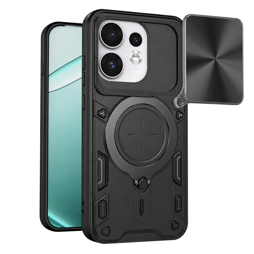 Husa de protectie Techsuit CamGuard Pro compatibil cu Oppo Reno16 / Reno16 Pro, Negru