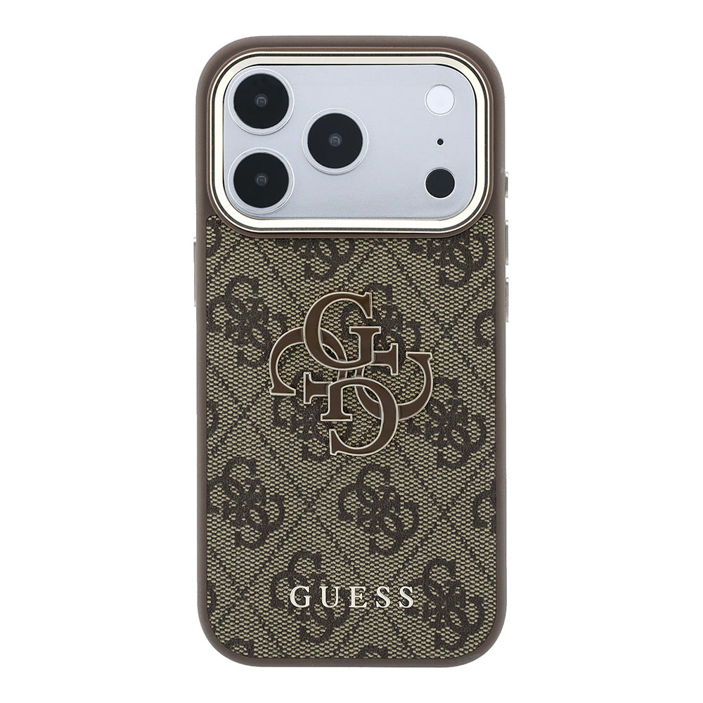 Husa de protectie Guess Hardcase 4G compatibil cu iPhone 18 Pro, Maro