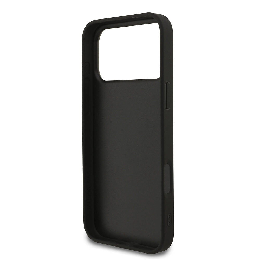 Husa de protectie Guess Glitter Series compatibil cu iPhone 18 Pro, Negru