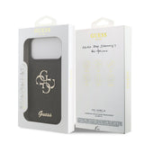 Husa de protectie Guess Glitter Series compatibil cu iPhone 18 Pro, Negru