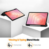 Husa de protectie tableta Techsuit Flex Trifold compatibil cu Samsung Galaxy Tab S12 Plus, Albastru