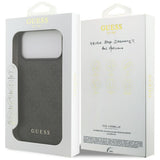 Husa de protectie Guess Hardcase 4G compatibil cu iPhone 18 Pro, Negru