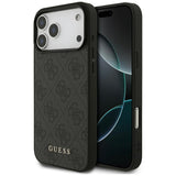 Husa de protectie Guess Hardcase 4G compatibil cu iPhone 18 Pro, Negru