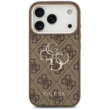 Husa de protectie Guess Hardcase 4G compatibil cu iPhone 18 Pro Max, Maro