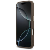 Husa de protectie Guess Hardcase 4G compatibil cu iPhone 18 Pro Max, Maro