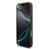 Husa de protectie Guess Hardcase 4G compatibil cu iPhone 18 Pro Max, Maro