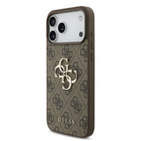 Husa de protectie Guess Hardcase 4G compatibil cu iPhone 18 Pro Max, Maro