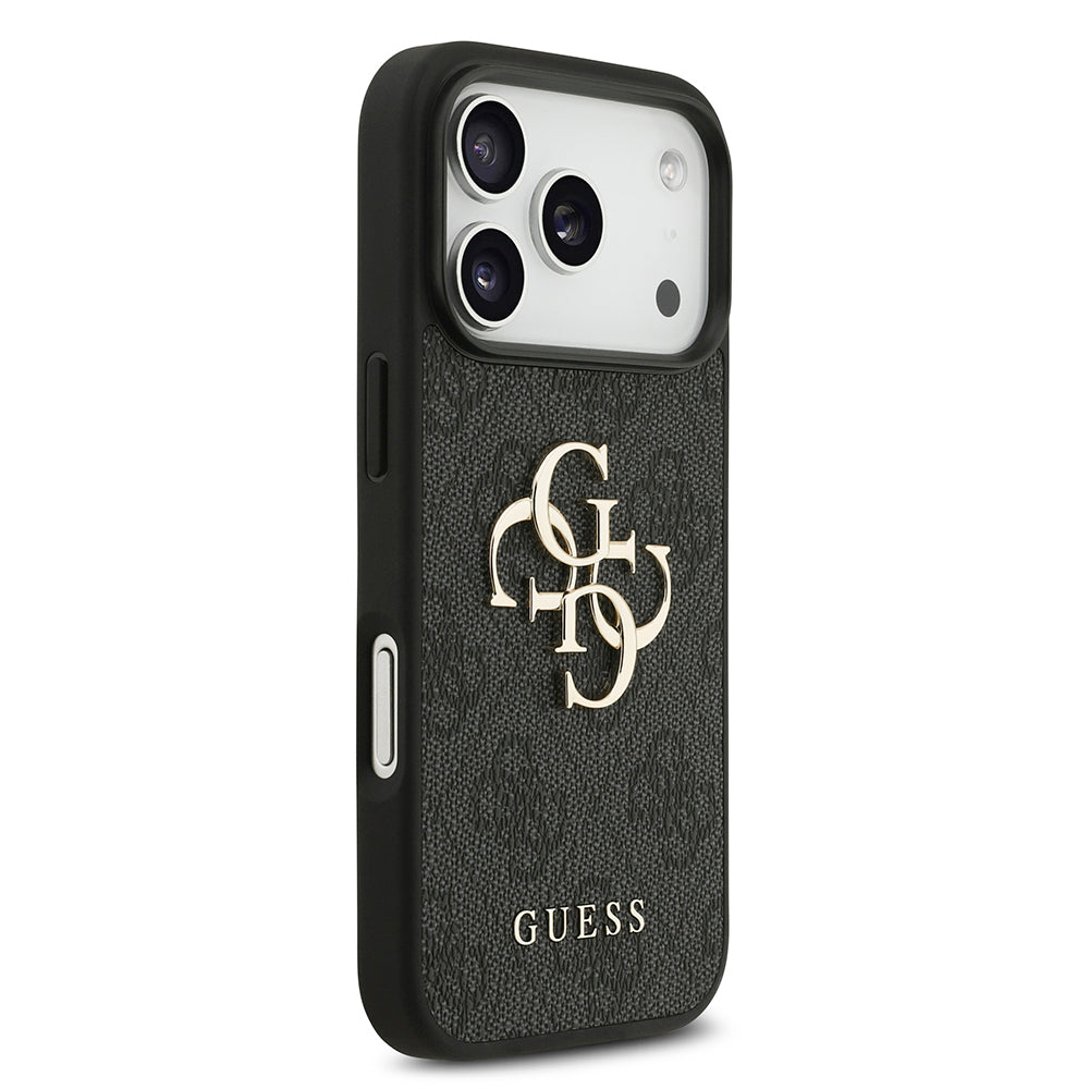 Husa de protectie Guess Hardcase 4G compatibil cu iPhone 18 Pro, Negru