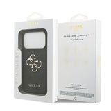 Husa de protectie Guess Hardcase 4G compatibil cu iPhone 18 Pro, Negru