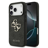 Husa de protectie Guess Hardcase 4G compatibil cu iPhone 18 Pro Max, Negru