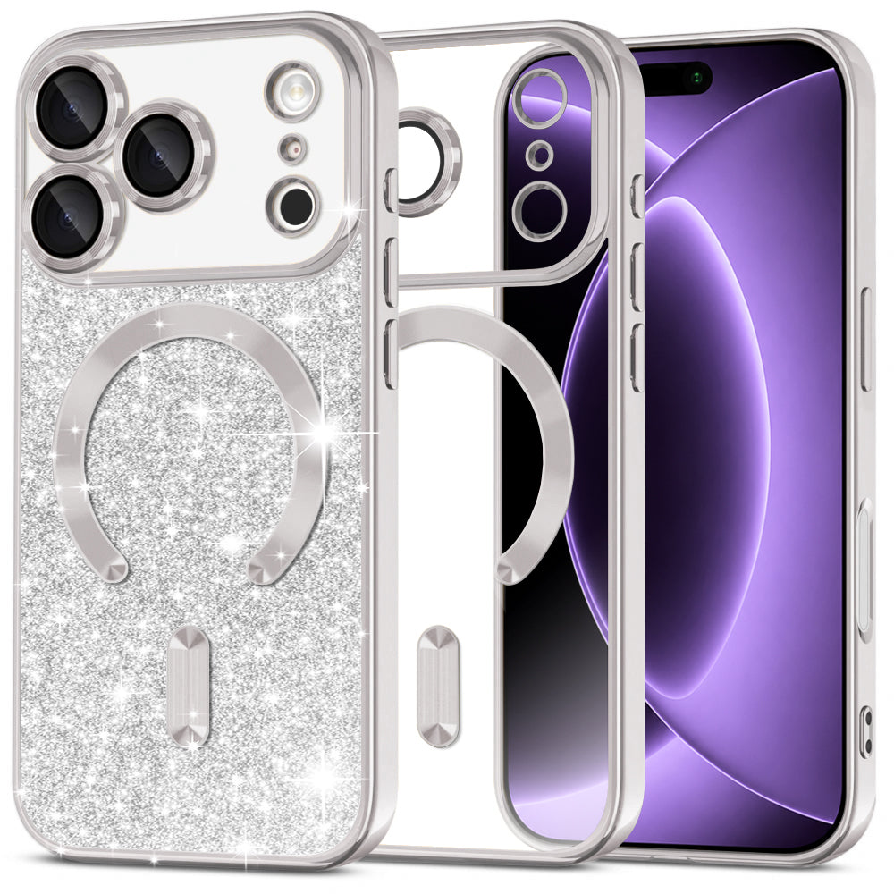 Husa de protectie Techsuit compatibil cu iPhone 17 Pro / iPhone 18 Pro, Argintiu