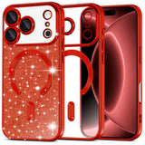 Husa de protectie Techsuit compatibil cu iPhone 18 Pro Max / iPhone 17 Pro Max, Roșu