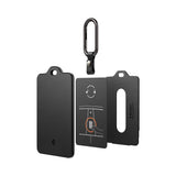 Carcasa Protectie pentru Card Acces Tesla (Set 2) - Spigen (ACP11405) - White / Black