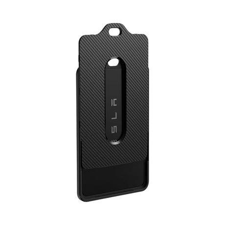 Carcasa Protectie pentru Card-Cheie Acces Tesla (Set 2) - Spigen Air Fit (ACP07175) - Black