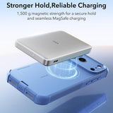 Husa de protectie ESR Cyber Halolock compatibil cu iPhone 17 Pro Max / iPhone 18 Pro Max, Gri