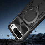 Husa de protectie Techsuit CamGuard Pro compatibil cu Realme 16 5G, Albastru